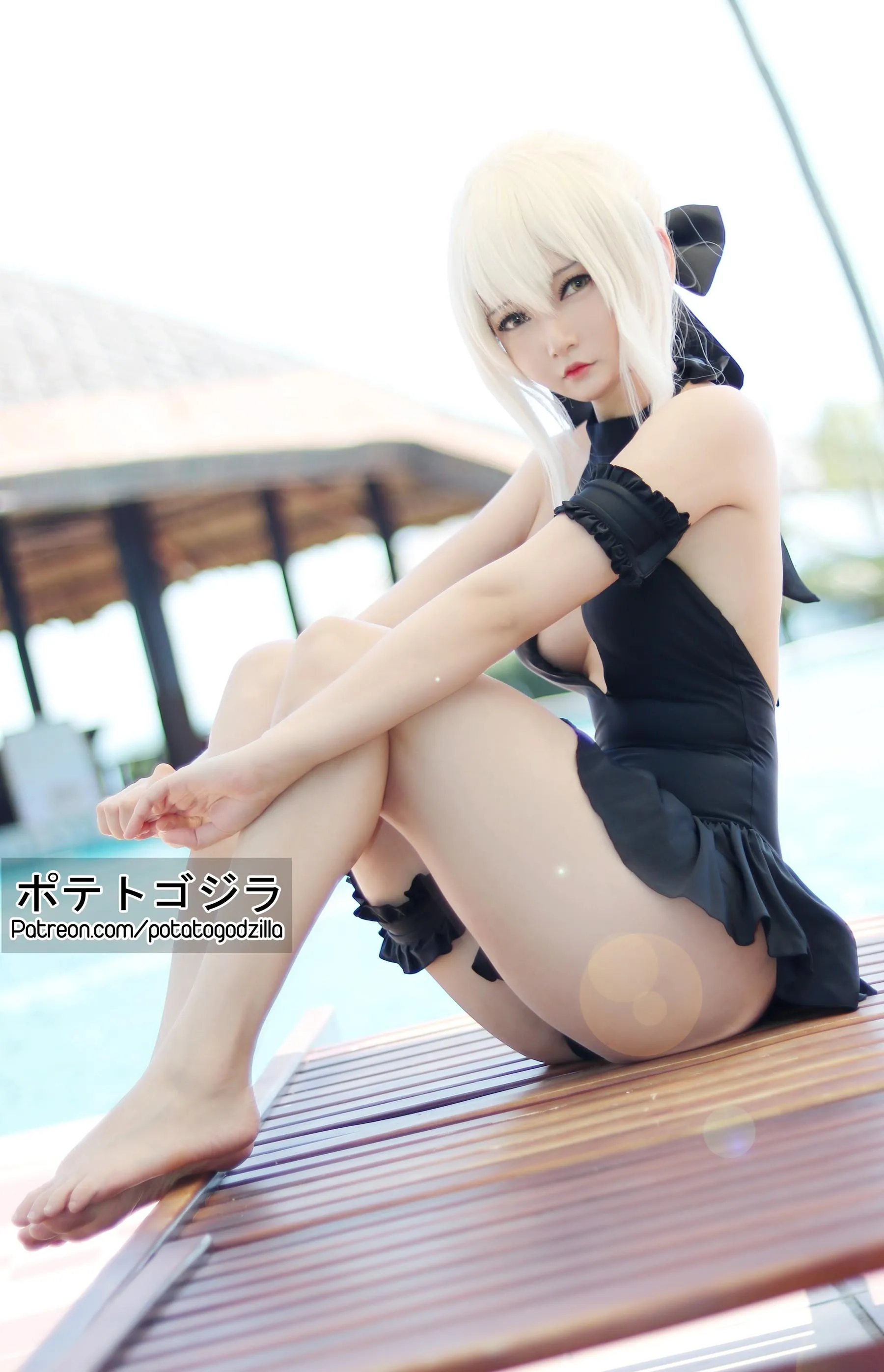 Potato Godzilla – NO.79 Saber Alter Swimsuit [19P]插图3